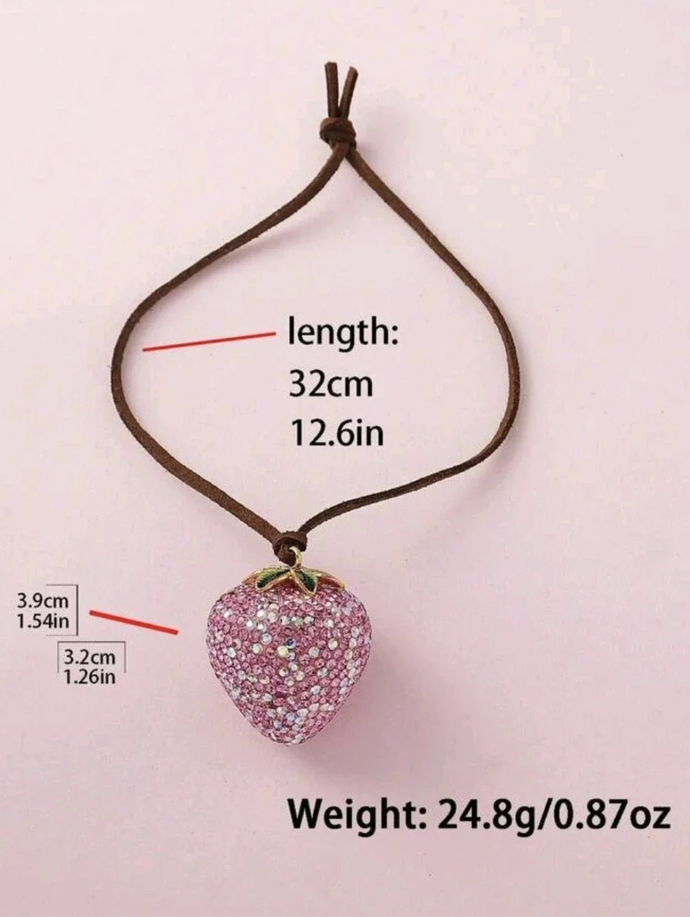 Strawberry 🍓 Bag Charm/ Keychain NEW